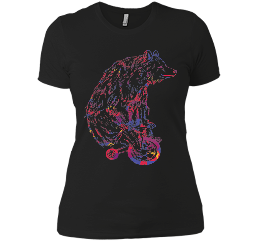 Bear Riding Bicycle T-Shirt
