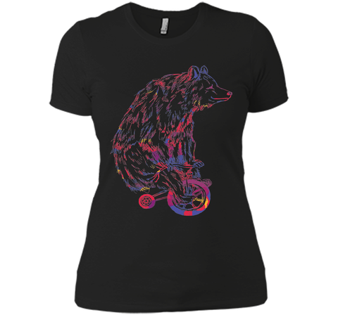 Bear Riding Bicycle T-Shirt