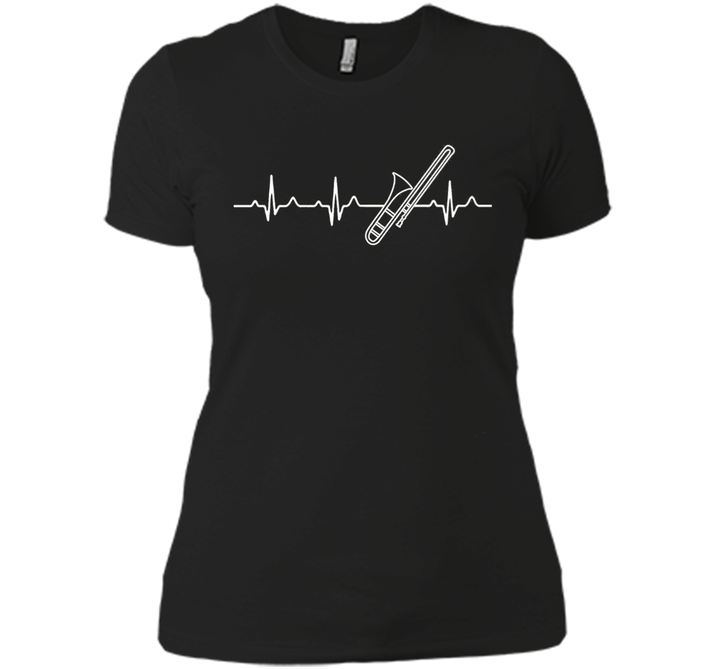 Heartbeat Trombone T shirt