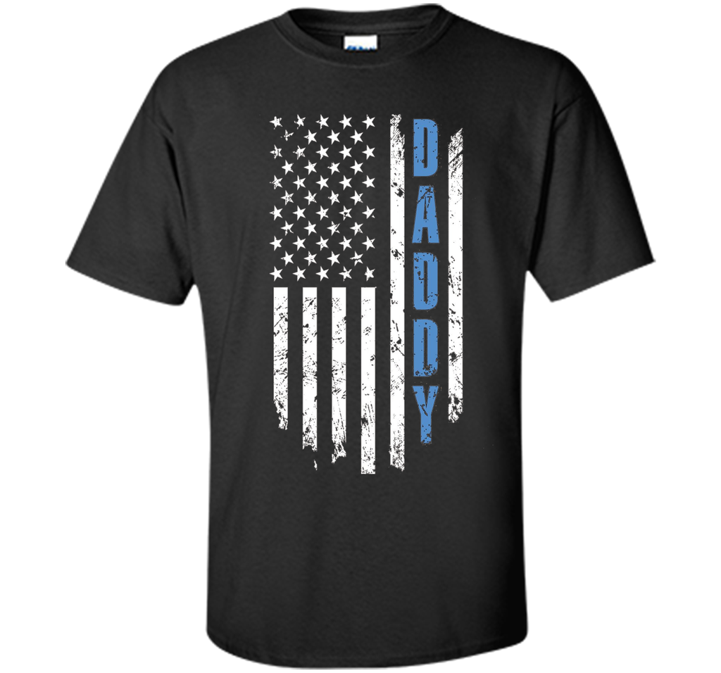 Men's Father's Day Gift Daddy Shirt Daddy American Flag T-Shirt US