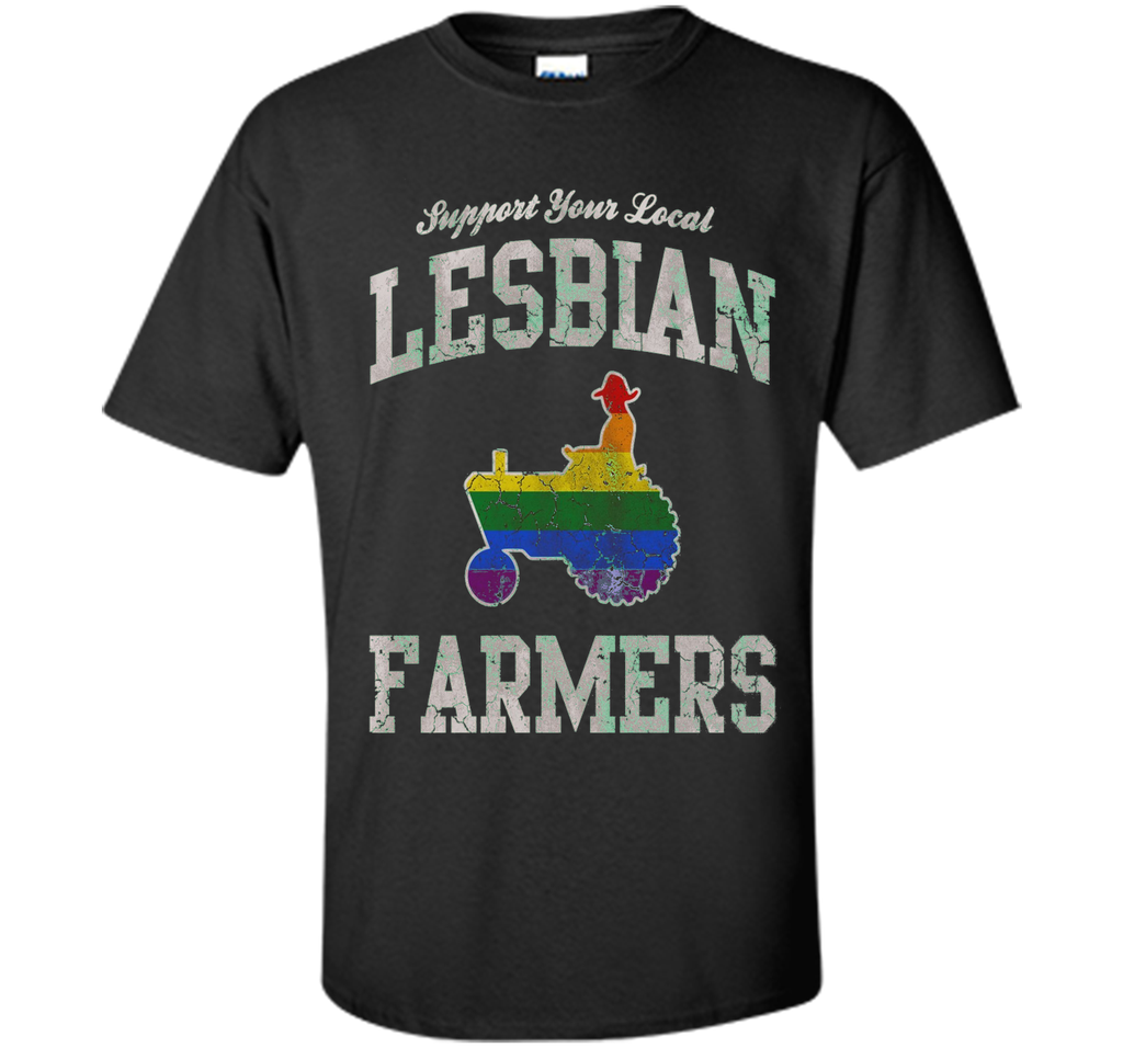 Support Lesbian Farmers T Shirts