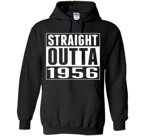 61th Birthday Gift T-Shirt STRAIGHT OUTTA 1956 Shirt