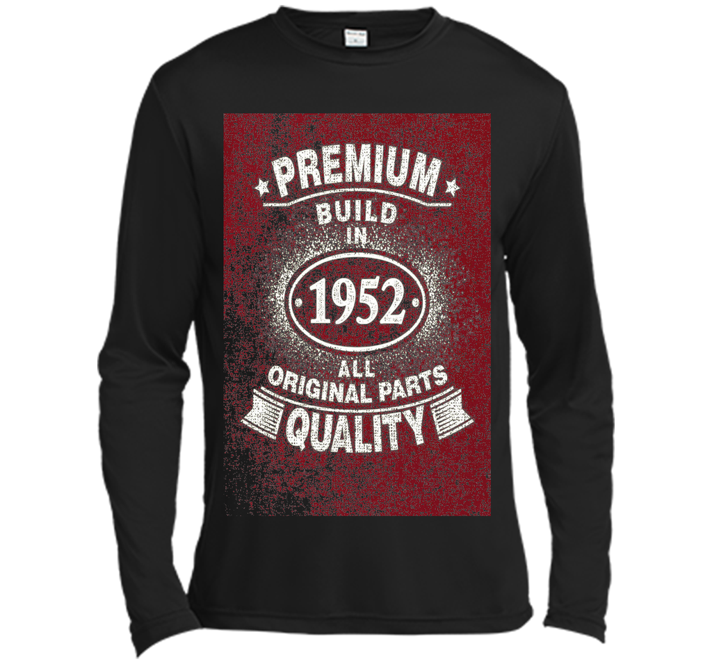 64 Years Old Build In 1952 Birthday Distressed Gift T-Shirt