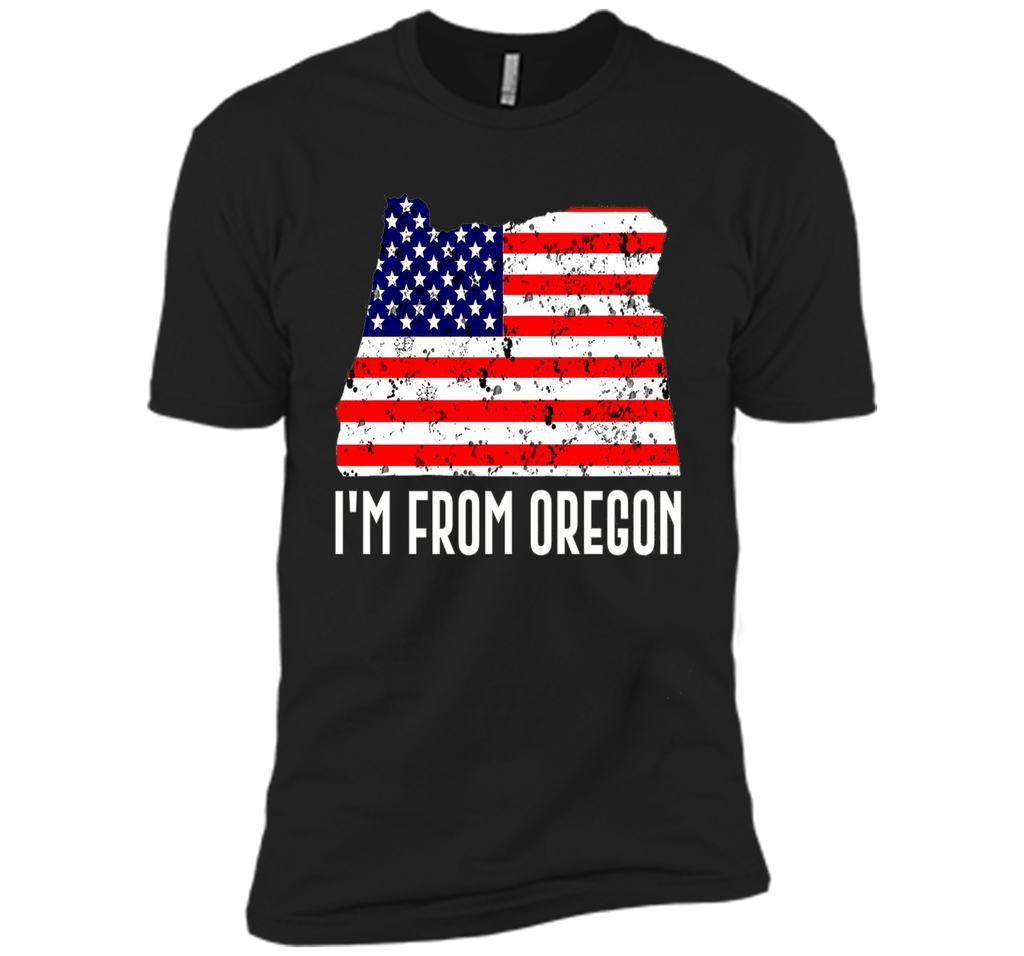 Proud of Oregon USA flag Independence day Tshirt