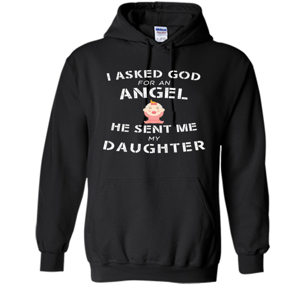 Funny Shirt Fathers Day Gifts From Daughter T Shirt Angel