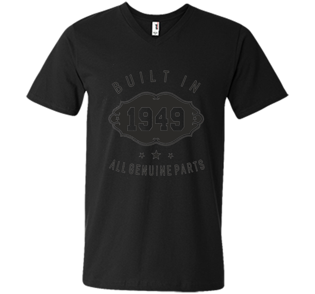 Built In 1949 All Genuine Parts Birthday Gift Unisex T-Shirt