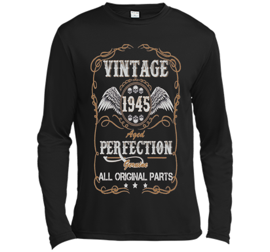 Birthday Year Gift Vintage 1945 All Original Parts T-Shirt