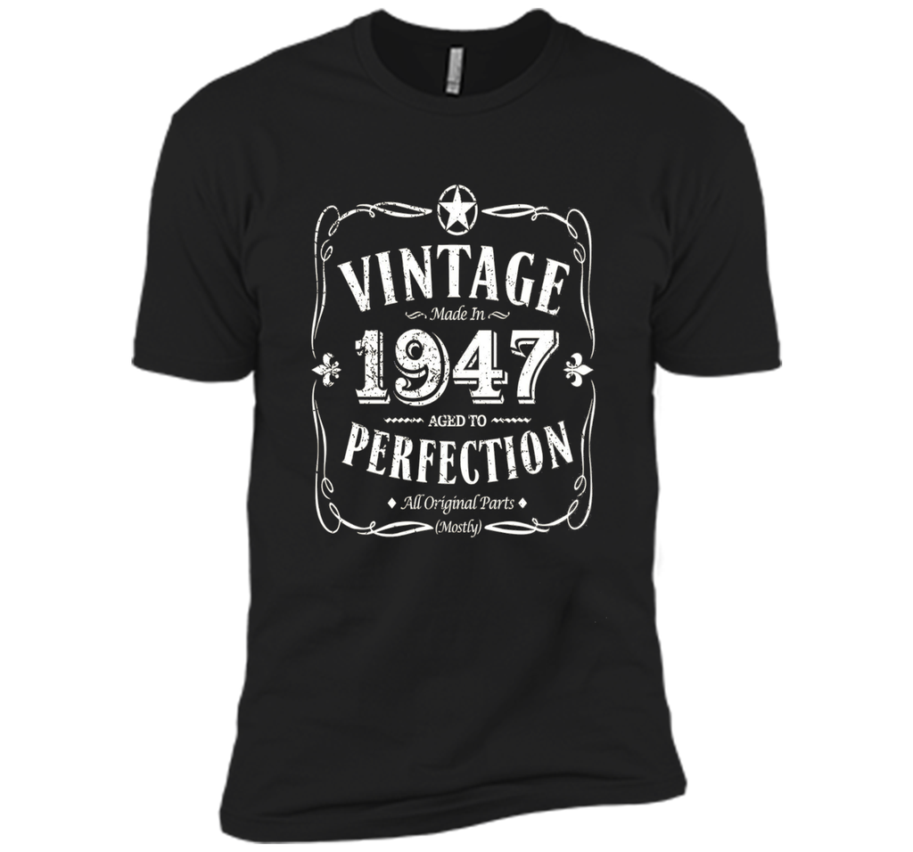 Vintage Made In 1947 Birthday Gift Idea T Shirt