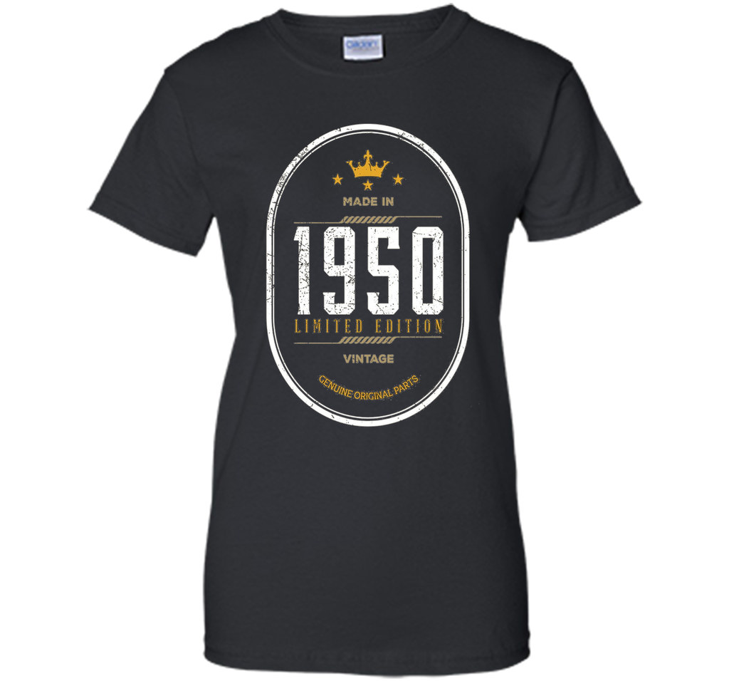Vintage Made In 1950 Birthday Gift Idea T Shirt