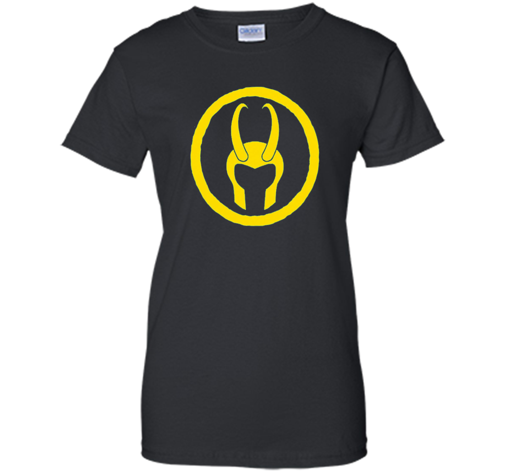 Loki Horned Helmet Graphic T-Shirt