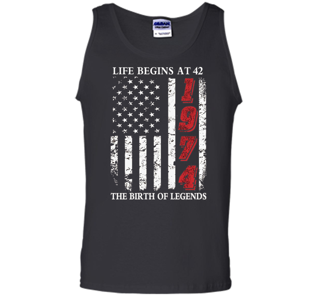 Life Begins At 42 The Birth Of Legends t-shirt