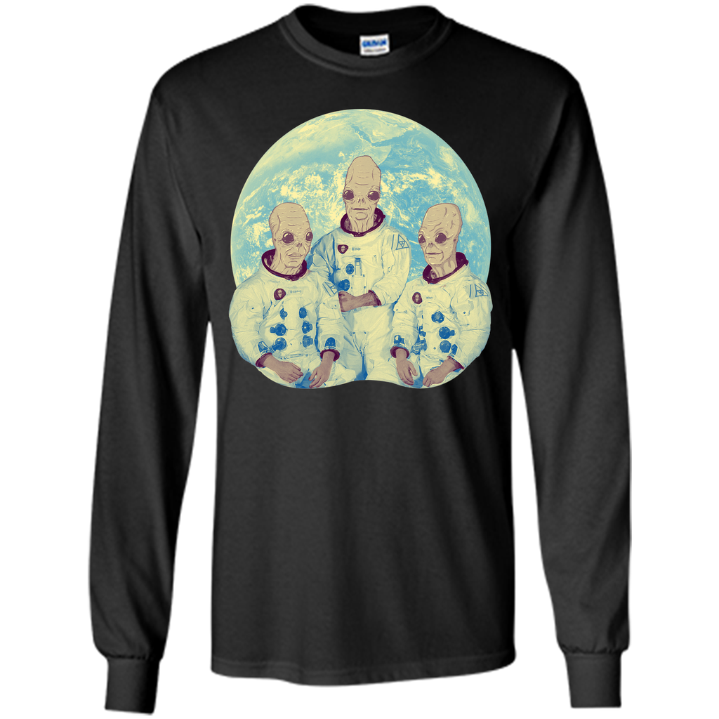 Earth Landing-Cartoon graphic T-Shirt