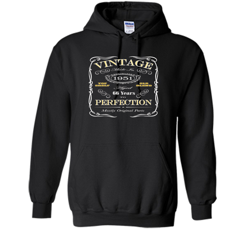 66th Birthday Gift T-Shirt - Born In 1951 Vintage Style