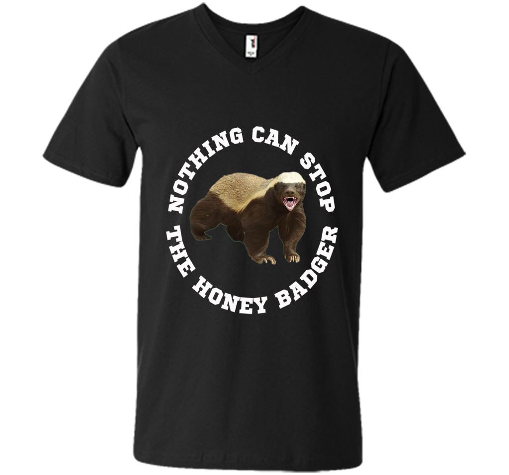 Funny Honey Badger T-shirt Crazy Nasty Badger Fun Tee