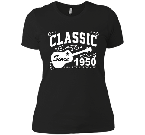 Classic Since 1950 And Still Rockin' T-Shirt. 66th Birthday
