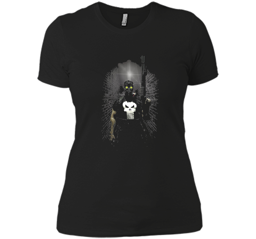 Punisher Gas Mask Graphic T-Shirt