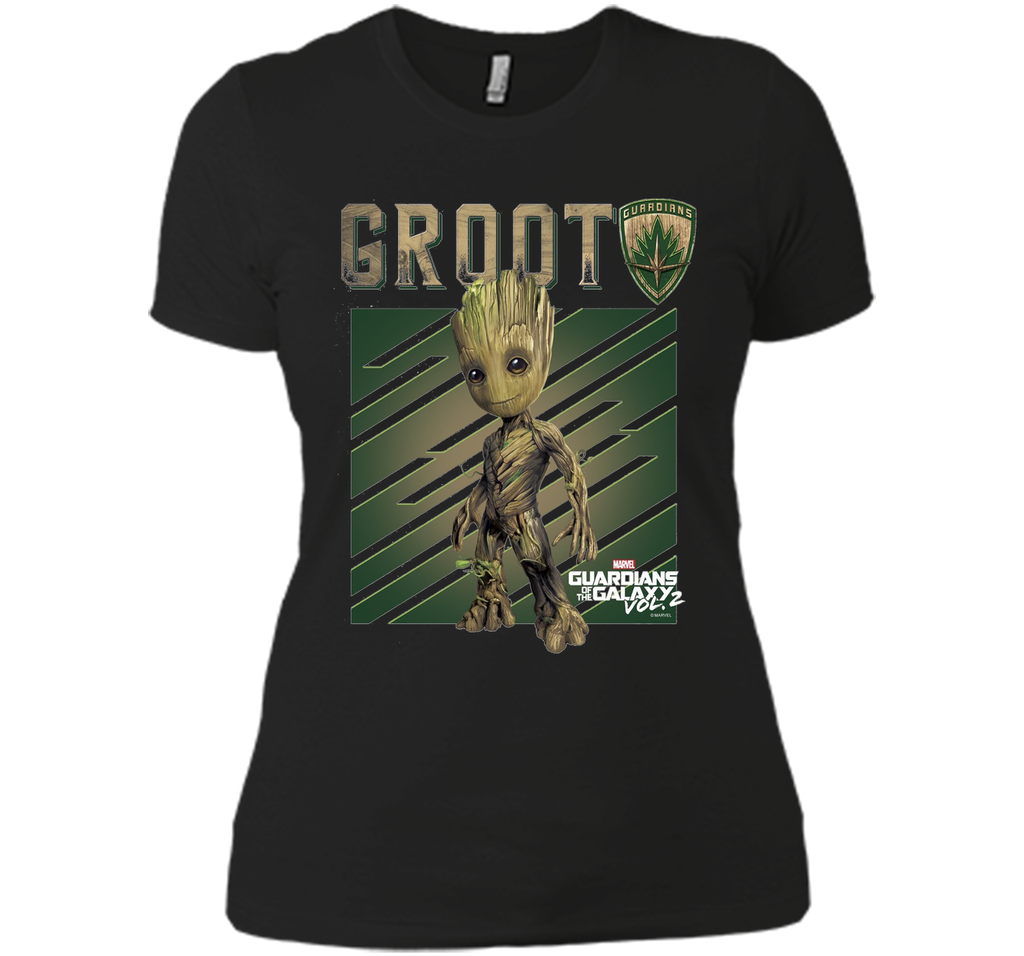 Marvel Groot Guardians of Galaxy 2 Growth Graphic T-Shirt