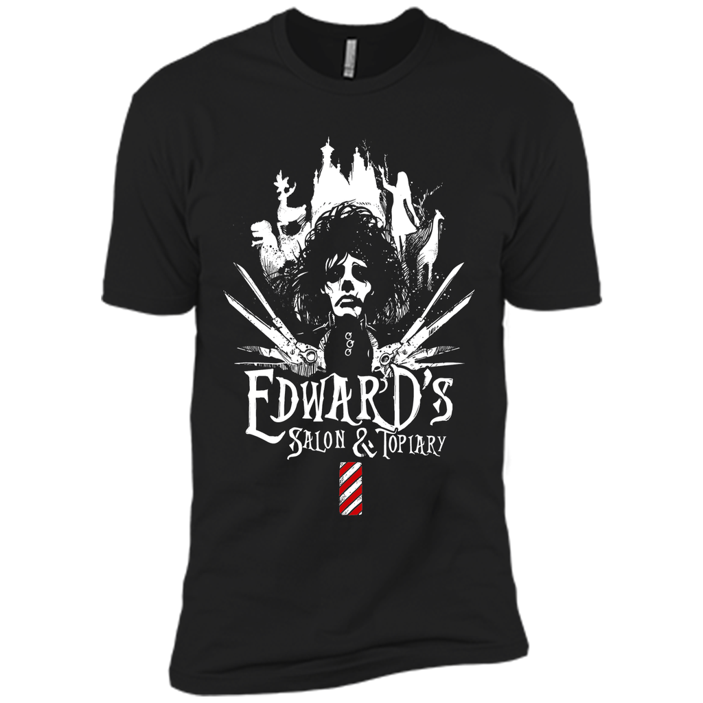 Edward Scissorhand's Salon-Cartoon graphic T-Shirt