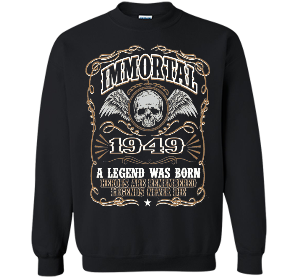 Immortal 1949 T-Shirt. 67th Birthday Gift For Men.
