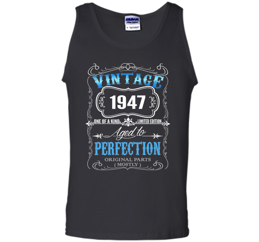 Vintage born in 1947 tshirt 70 Years old birthday