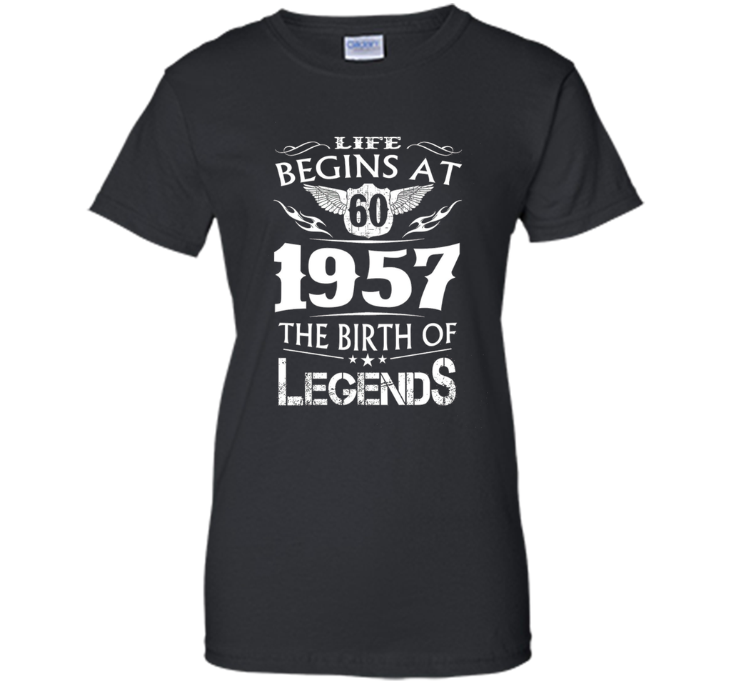 Life Begins At 60 1957 The Birth Of Legends shirt