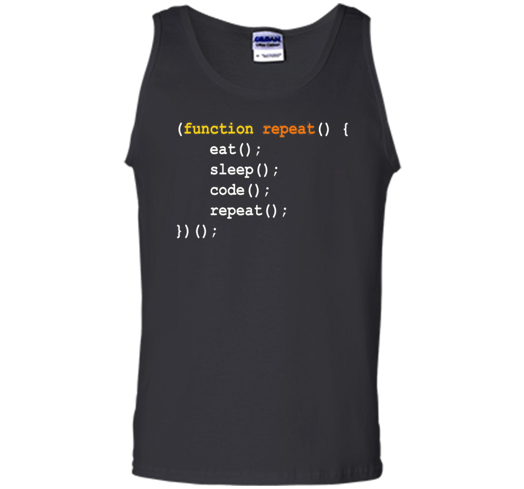 Eat Sleep Code Repeat - Funny T-shirt