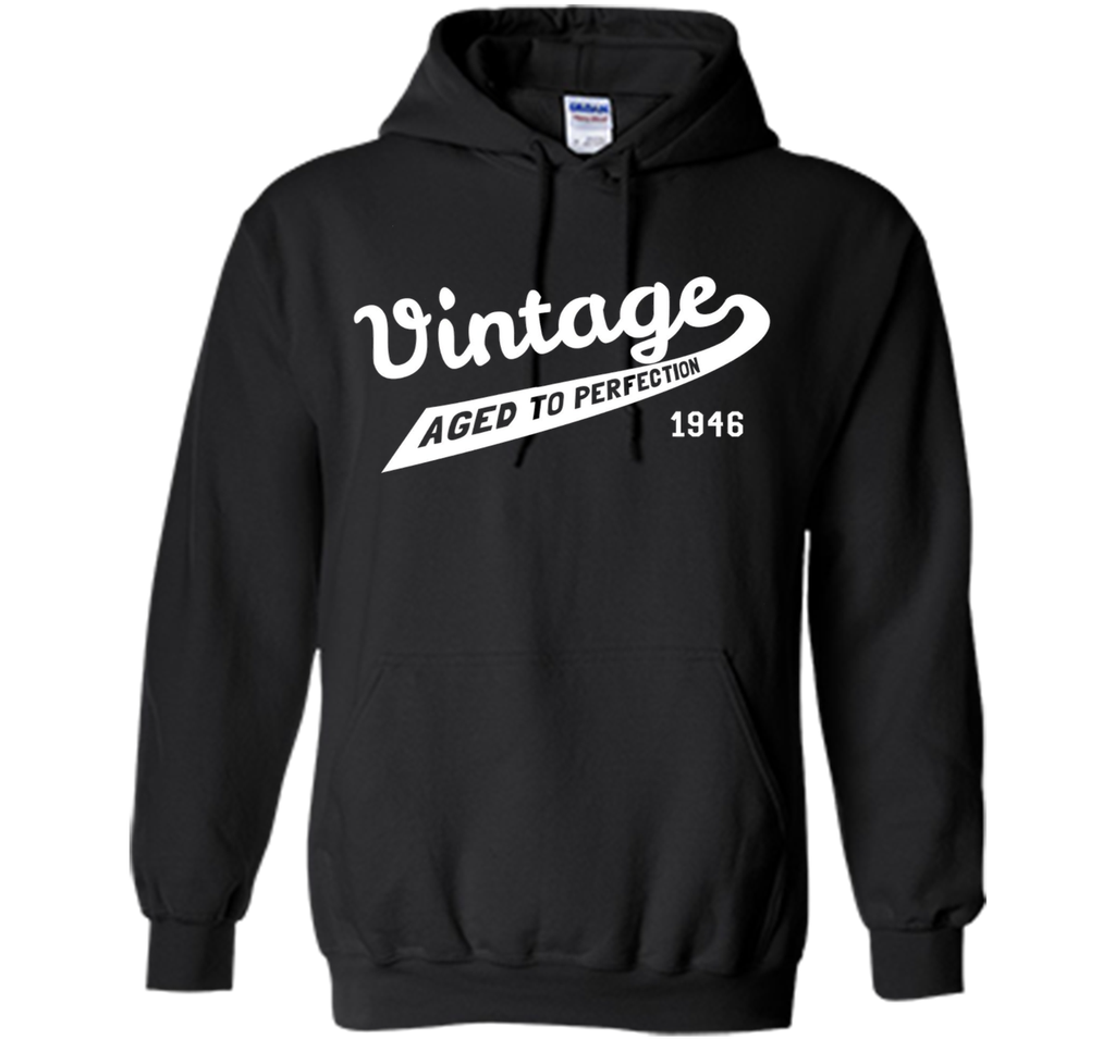 Vintage Aged to Perfection Gift 1946 70th Birthday T-Shirt