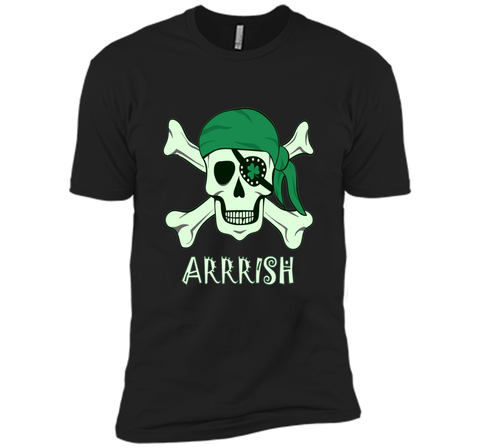 Arrish Irish Pirate St Patricks Day Shirt- Funny Irish Shirt