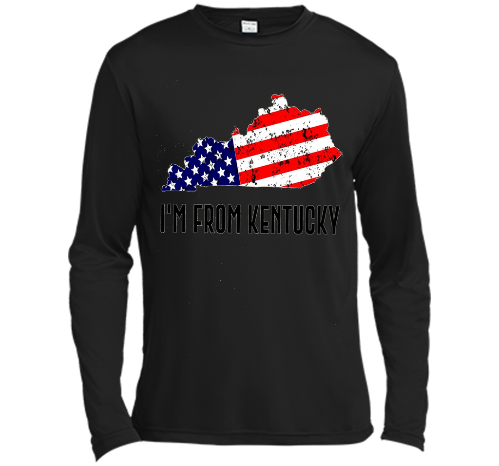 Proud of Kentucky USA flag Independence day Tshirt