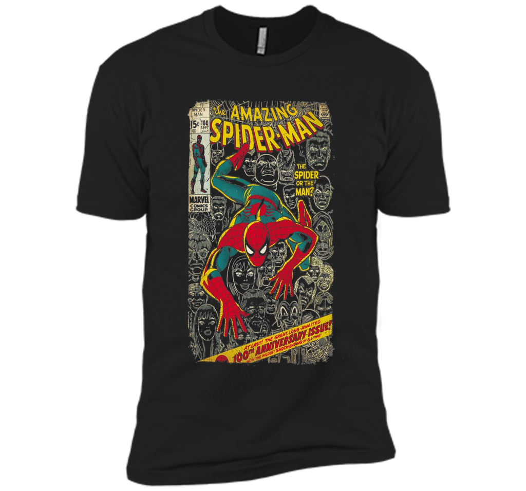 Spider-Man Comic Book Anniversary Graphic T-Shirt