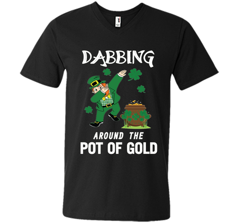 Dabbing Leprechaun Saint Patricks Day T-Shirt for Boys Girls