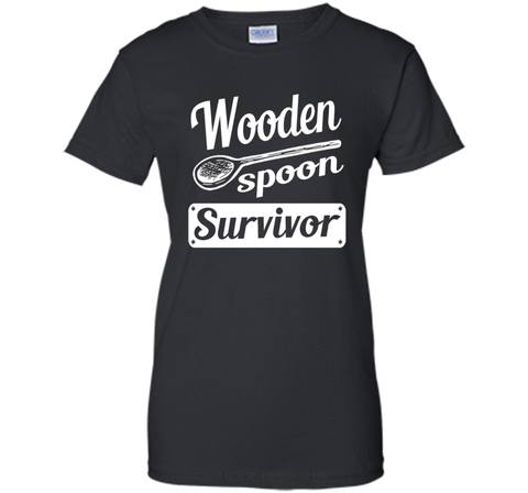 Wooden Spoon Survivor Funny t-shirt