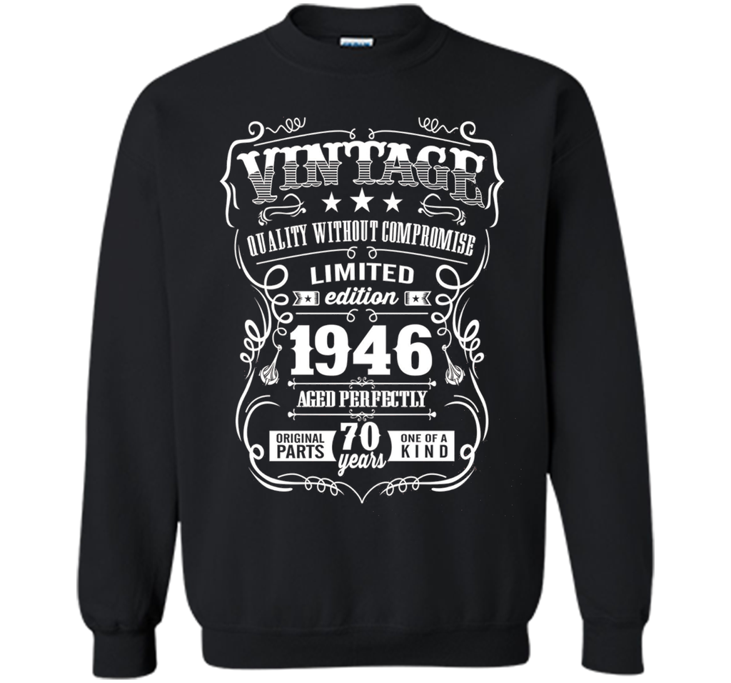 Vintage 1946 birthday shirt. 70th birthday shirts 1946