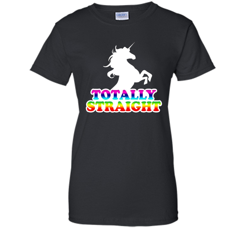 AW Fashions Totally Straight - Gay Pride Premium T-shirt