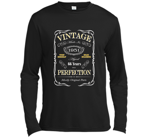 66th Birthday Gift T-Shirt - Born In 1951 Vintage Style