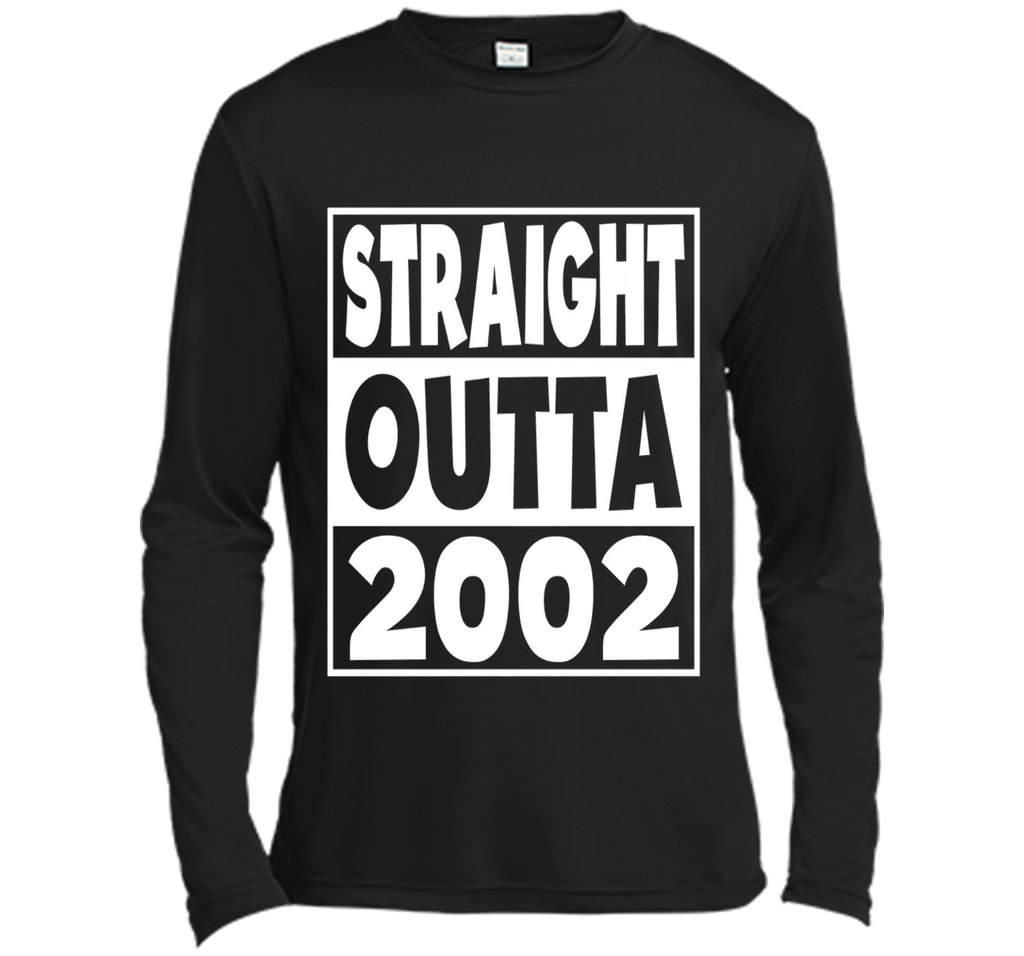 15th Birthday Gift T-Shirt Straight Outta 2002