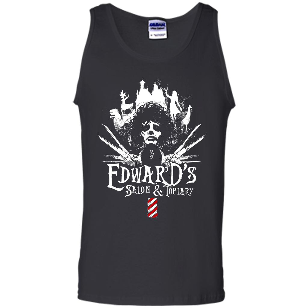 Edward Scissorhand's Salon-Cartoon graphic T-Shirt
