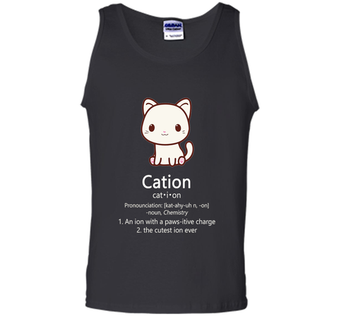 Cute Science Cat T-Shirt Kawaii Cation Chemistry Pawsitive