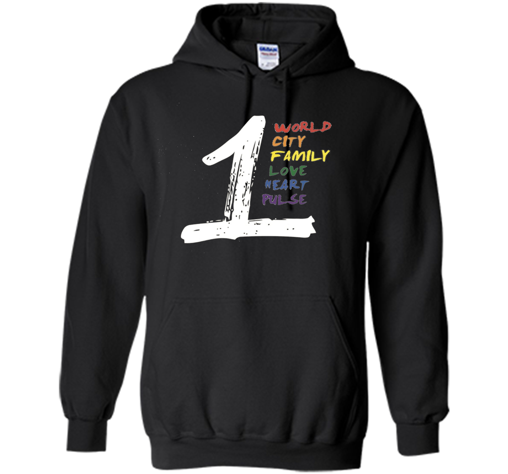 One pulse T-shirt - World City Family Love Heart Pulse