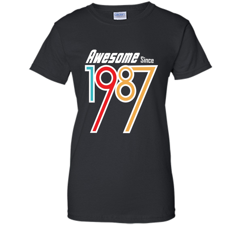 Awesome Since 1987 | 29 nd Birthday Gift T Shirt