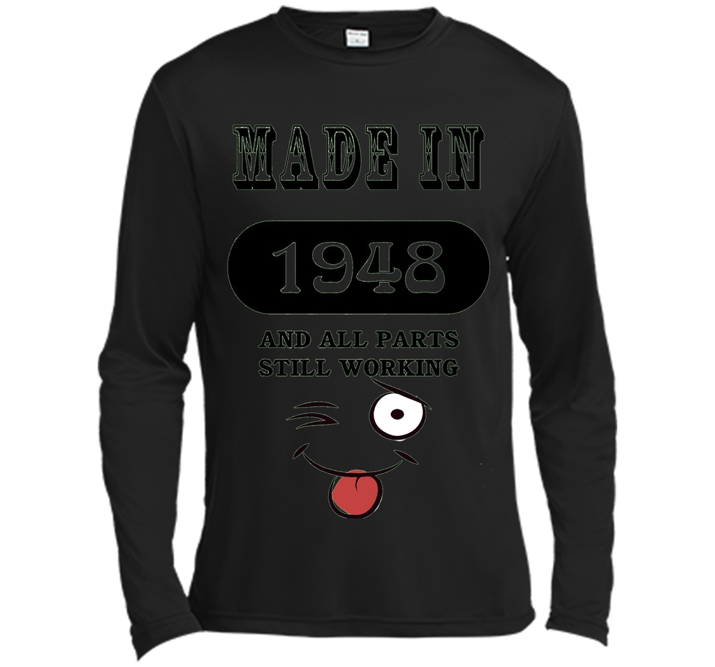 68th Birthday Gift Made in 1948 Funny Ladies Gentlemans T-Sh