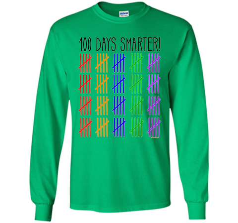 100 Days Smarter Counting 100th Day Teacher/Kids T-Shirt