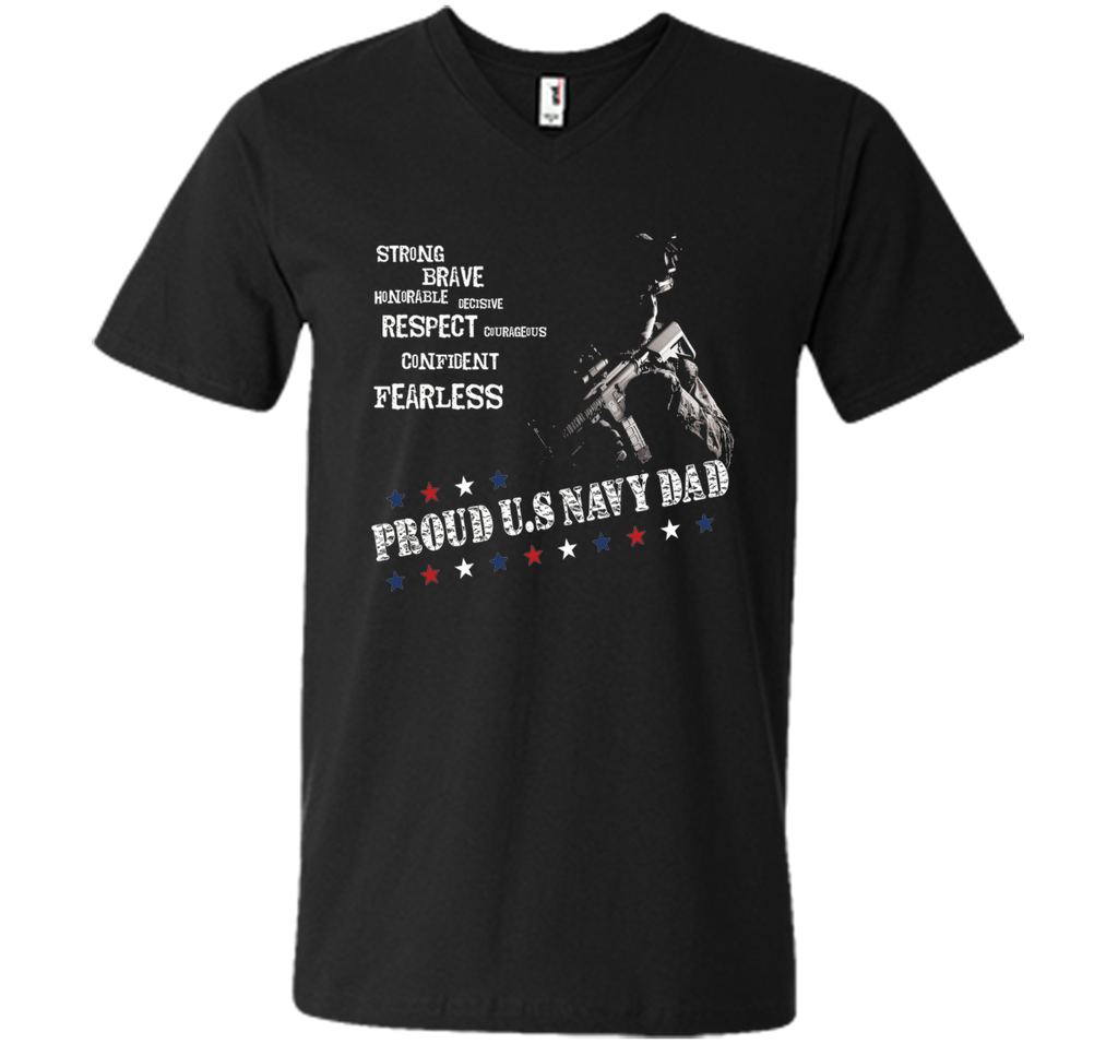 Mens Proud US Navy Dad Shirt, Pride Memorial Day T-Shirt