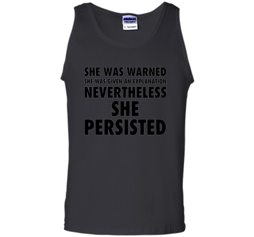 She Was Warned Nevertheless She Persisted Tee Shirt (1)