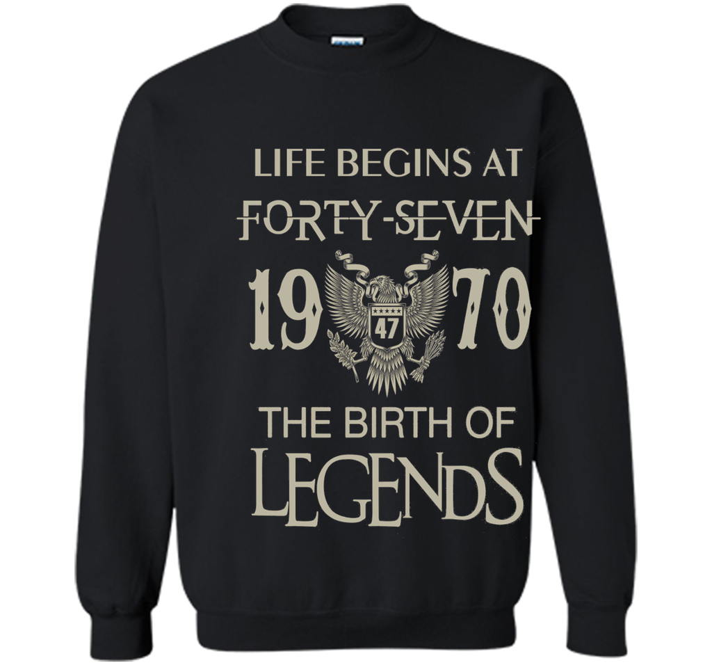 Life begins at Forty-seven - 1970 - the birth of legends