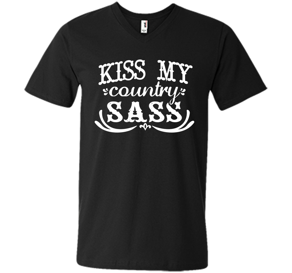 Kiss My Country Sass Funny T-shirt T-Shirt