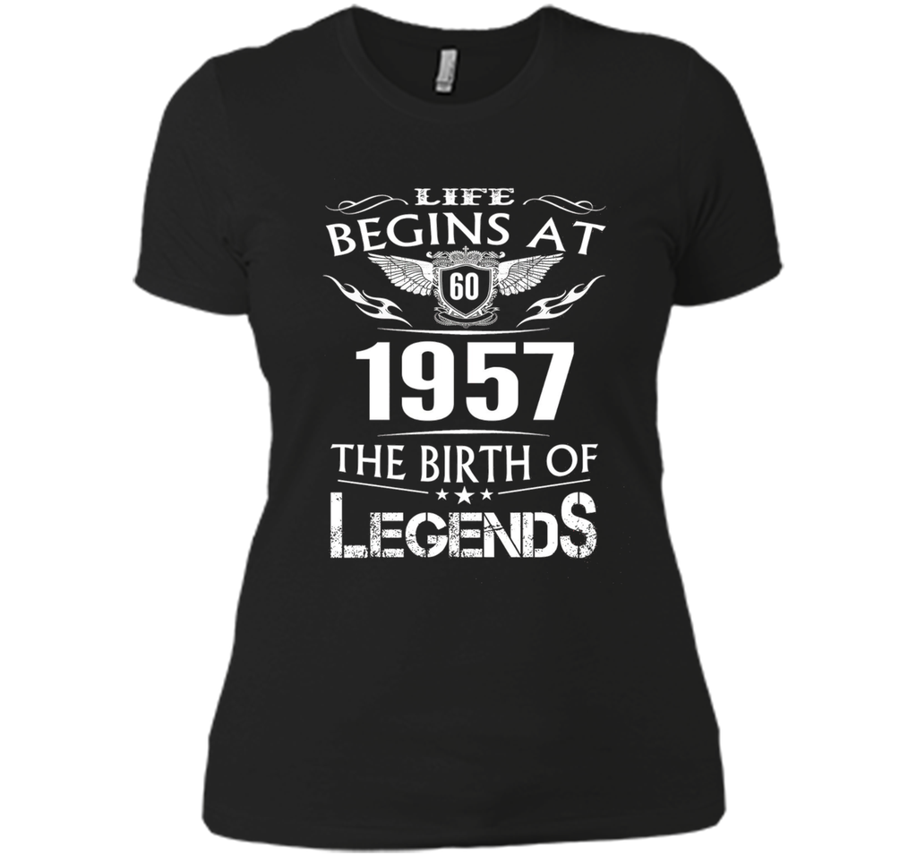 Life Begins At 60 1957 The Birth Of Legends T-Shirt cool shirt