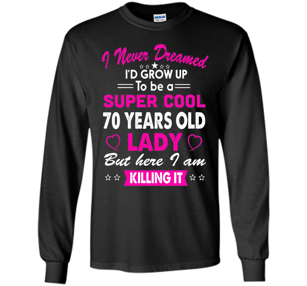 70 Years Old Women's T-Shirt Birthday Gift Born in 1946
