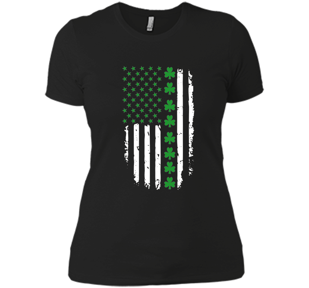 St. Patrick's Day Irish American Flag Shirt