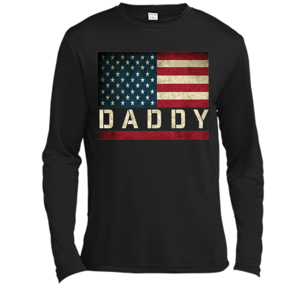 American Daddy Flag Independence Day T-shirt